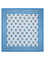 Cotton Printed Bedsheet with 2 Pillow Covers - (108 x 108 Inch)