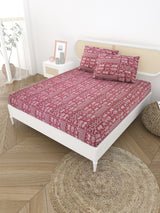 Diwali Value Gift Box | 1 Double Bedsheet & 2 Wall Hangings