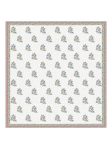 Extra Soft Percale Cotton Super King Handblock Print Bedsheet with 2 Pillow Covers + 1 Sham Pillow Cover