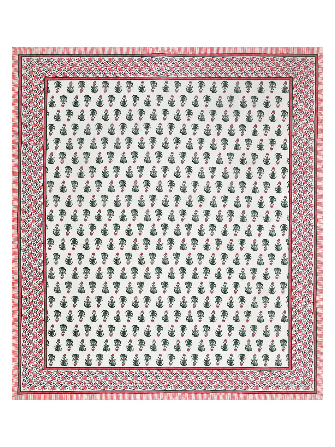 Diwali Gift Box | 1 Double Bedsheet, 1 Pair Door Hanging, 1 Metal Urli, 2 Laddoo Candles