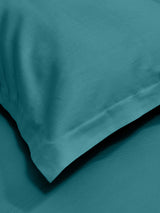 Luxury 400 TC Solid Cotton Bedsheet – 108 x 108 Inches with 2 Pillow Covers | Premium Cotton Comfort