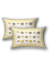 Extra Soft Percale Cotton Double King Handblock Print Bedsheet with 2 Pillow Covers
