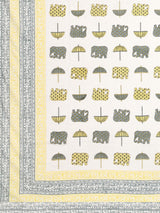 Extra Soft Percale Cotton Double King Handblock Print Bedsheet with 2 Pillow Covers