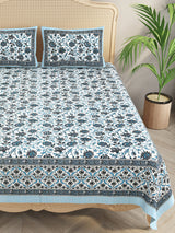 Double King Bedsheet with 2 Pillow Covers