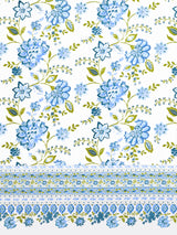 Cotton Printed Bedsheet with 2 Pillow Covers - (108 x 108 Inch)