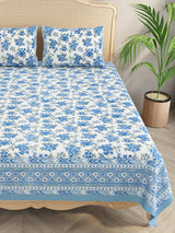Double King Bedsheet with 2 Pillow Covers