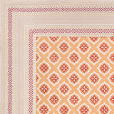 Cotton Floral Print Single bedsheet with 1 Pillow Cover