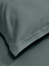 Luxury 400 TC Solid Cotton Bedsheet – 108 x 108 Inches with 2 Pillow Covers | Premium Cotton Comfort