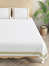 Double King 300 TC Bedsheet with 2 Pillow Covers