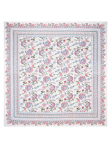 Cotton Printed Bedsheet with 2 Pillow Covers - (108 x 108 Inch)