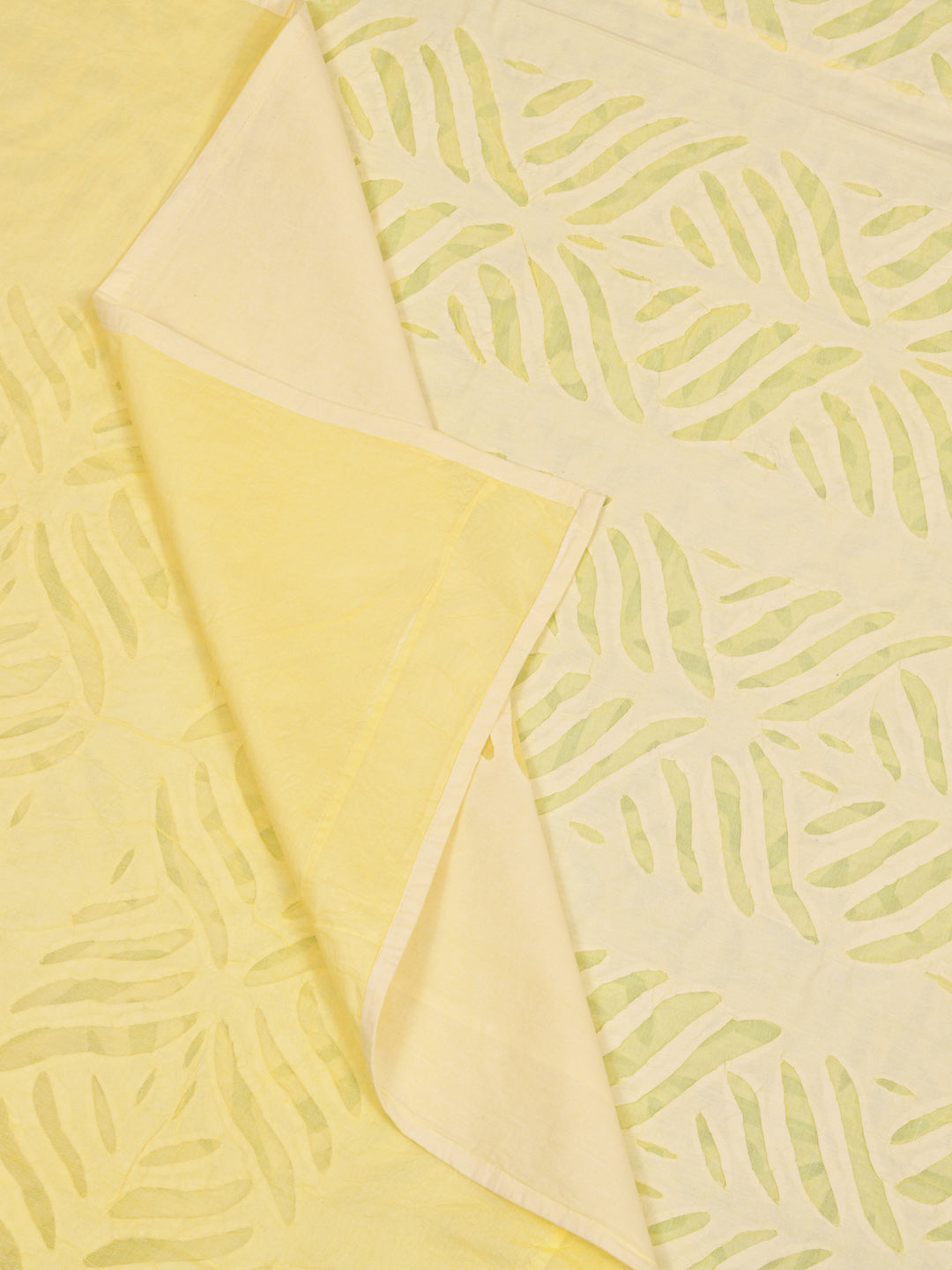 Applique cut work cotton  Bedcover with 2 Pillow Covers