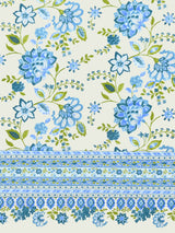 Cotton Printed Bedsheet with 2 Pillow Covers - (108 x 108 Inch)