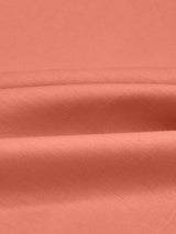 Luxury 400 TC Solid Cotton Bedsheet – 108 x 108 Inches with 2 Pillow Covers | Premium Cotton Comfort