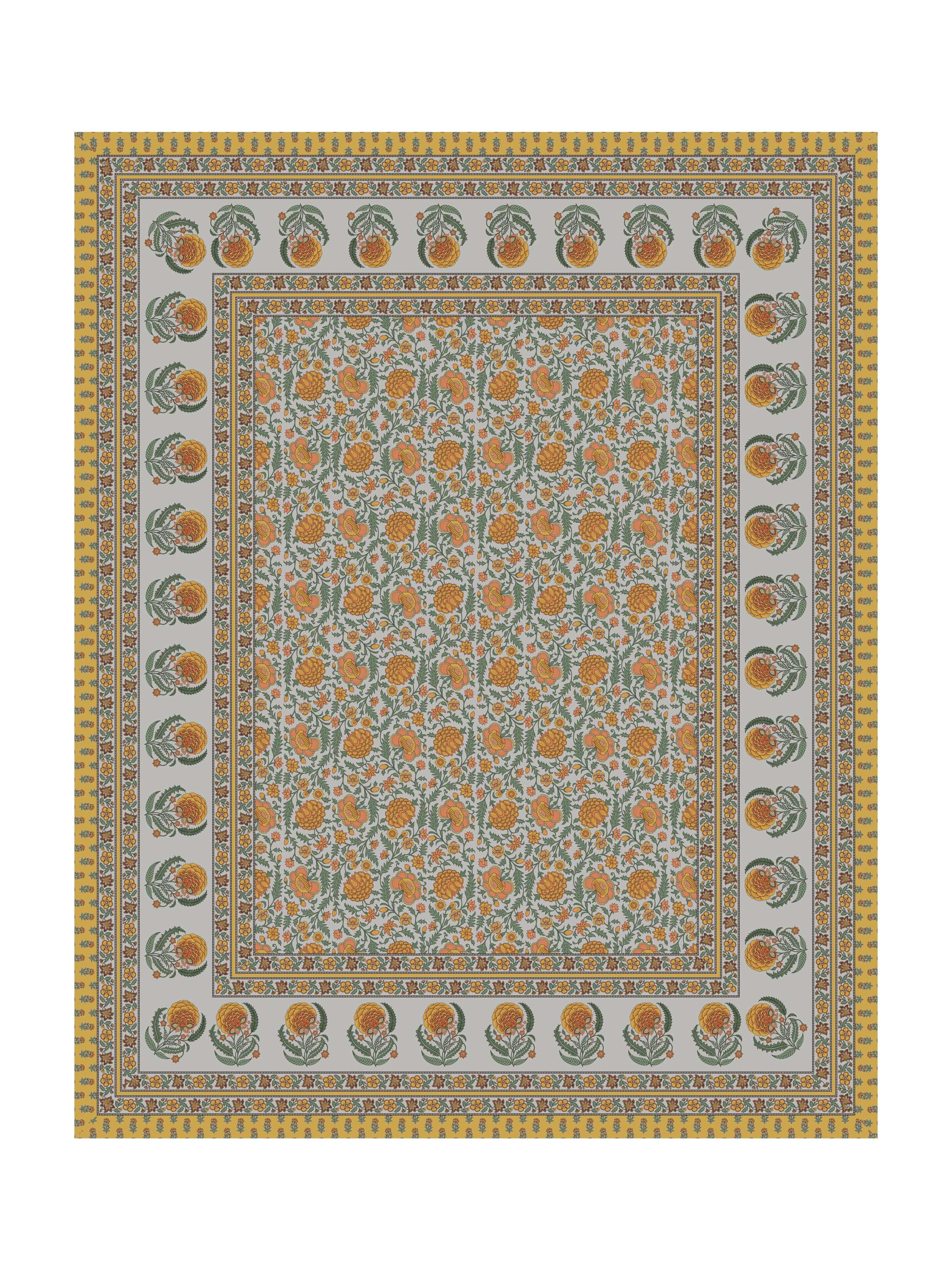 Double King Bedsheet with 2 Pillow Covers