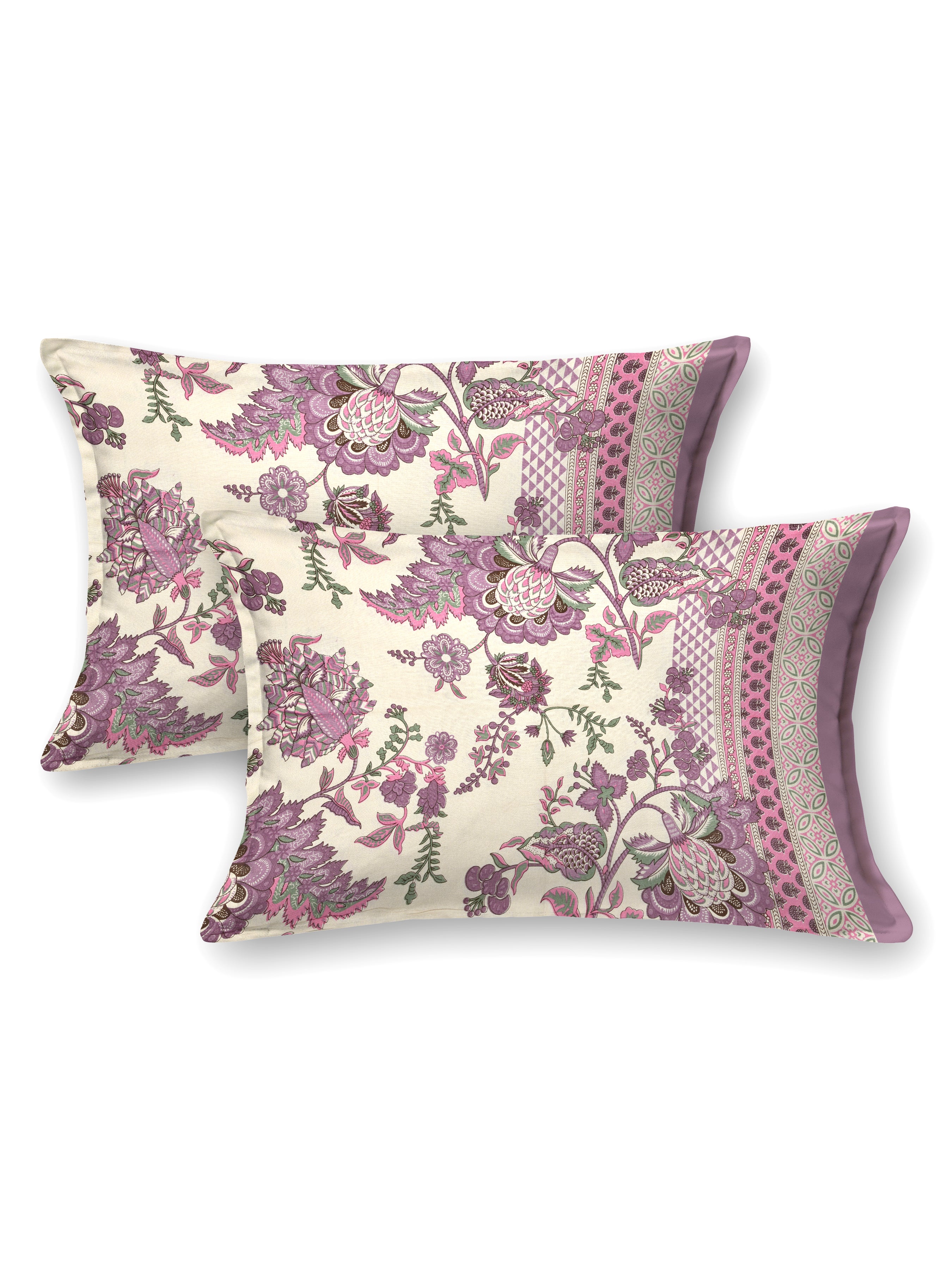 Double King Bedsheet with 2 Pillow Covers
