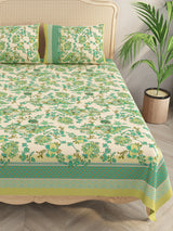 Double King Bedsheet with 2 Pillow Covers