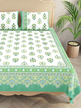 Double King Bedsheet with 2 Pillow Covers