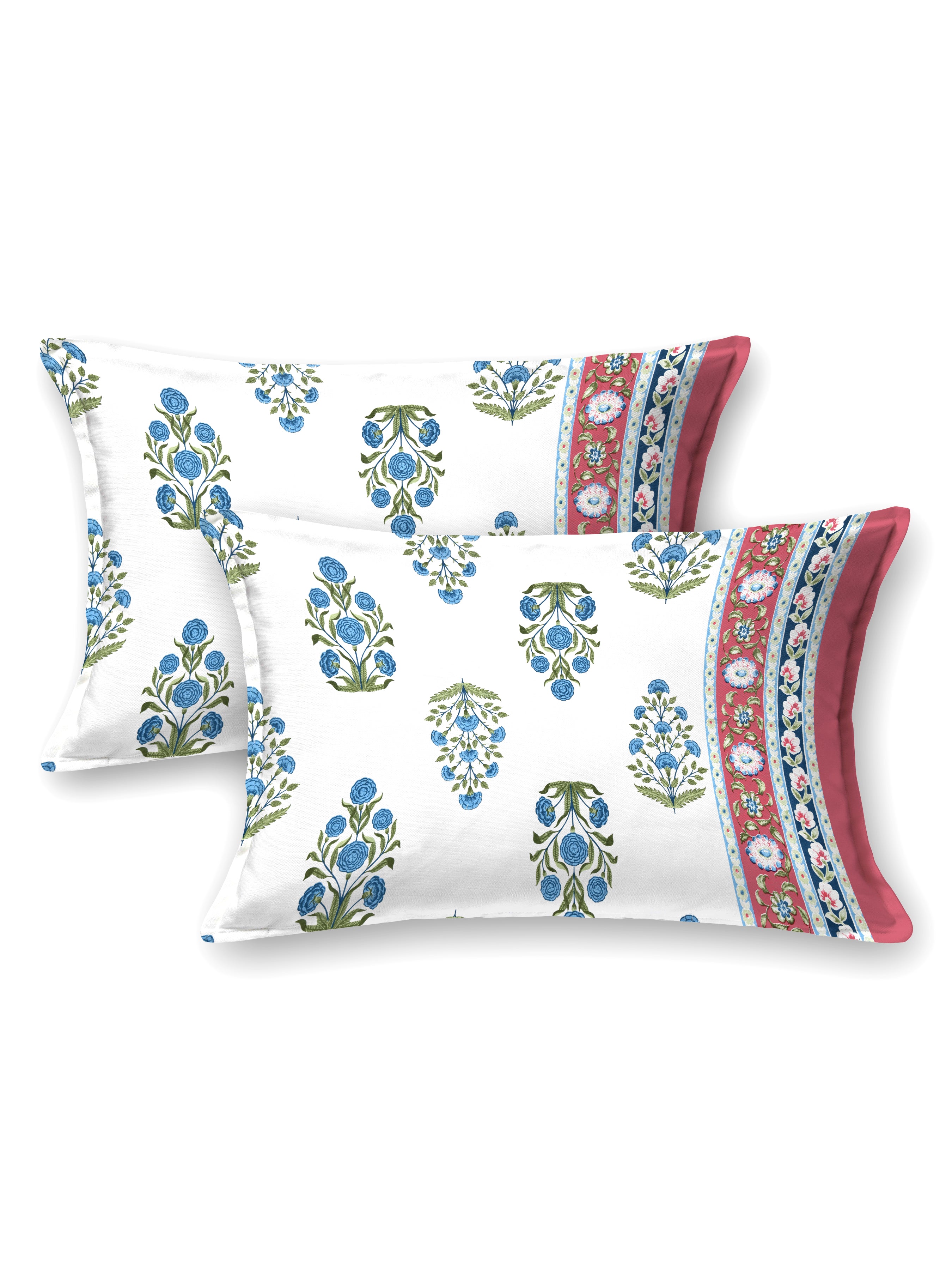 Double King Bedsheet with 2 Pillow Covers