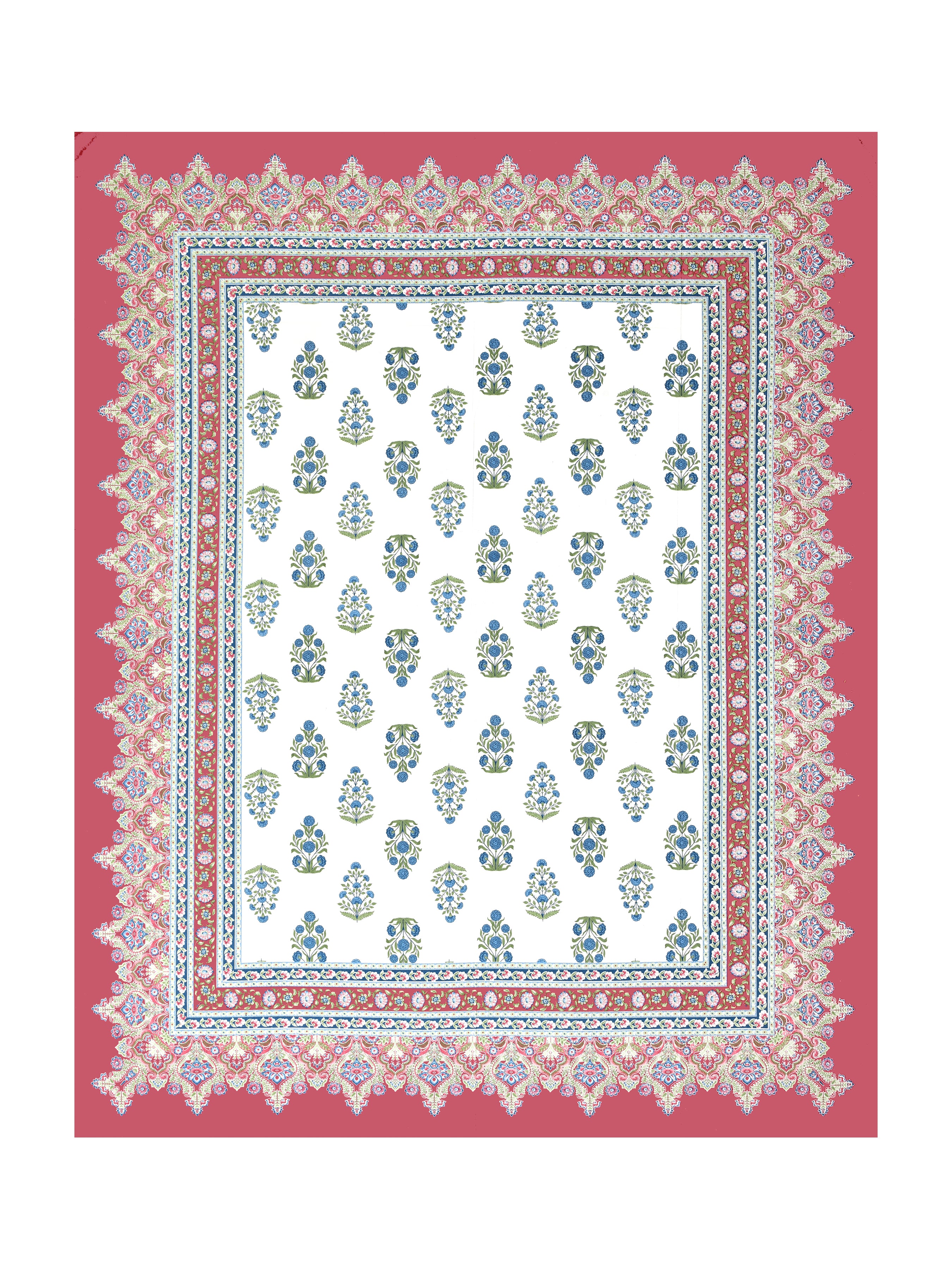 Double King Bedsheet with 2 Pillow Covers