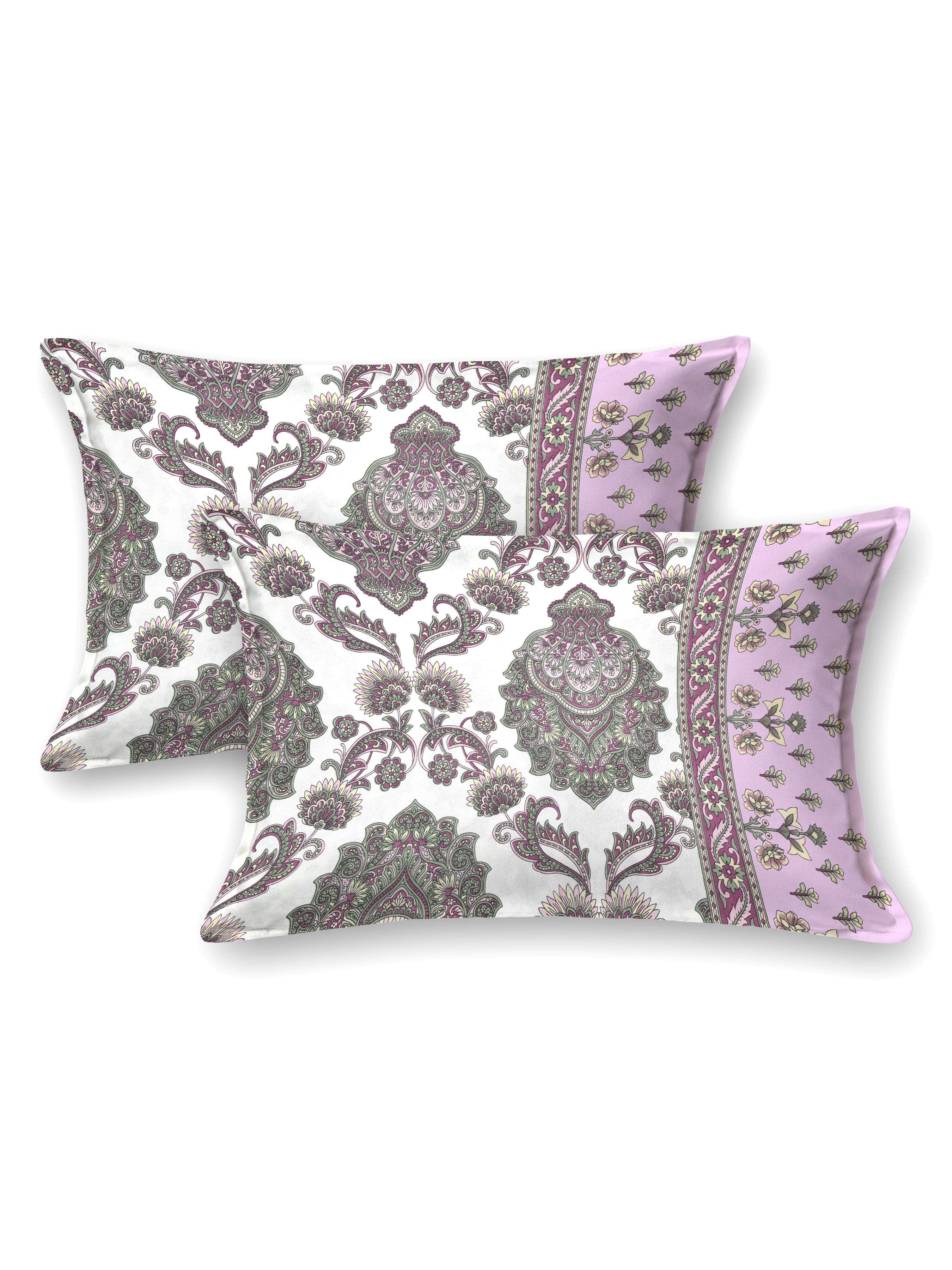 Double King Bedsheet with 2 Pillow Covers