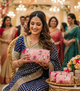 Set of 3 cosmetic bag/pouches with waterproof lining