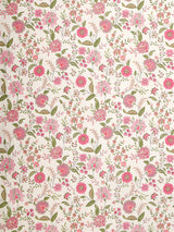 300 GSM Cotton Double Bed Reversible Dohar in floral print