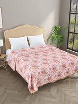 Double Bed Floral Print Reversible Cotton Dohar/AC Blanket