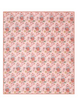 Double Bed Floral Print Reversible Cotton Dohar/AC Blanket