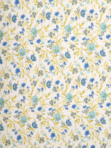 300 GSM Cotton Double Bed Reversible Dohar in floral print