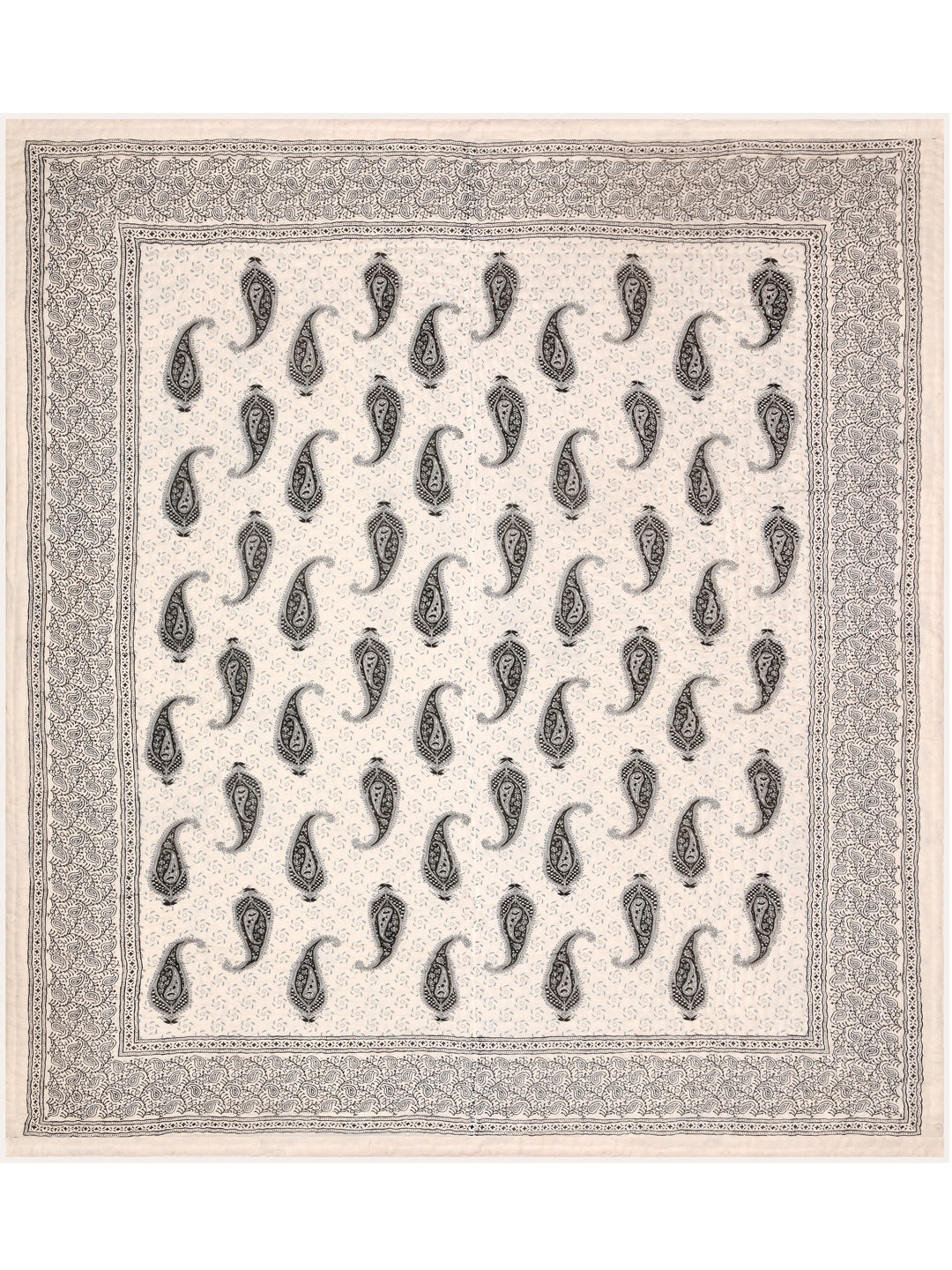 Floral Printed Double Bed Cotton Quilt with cotton filling