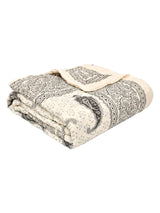 Floral Printed Double Bed Cotton Quilt with cotton filling
