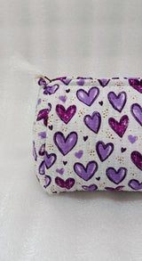 Set of 3 cosmetic bag/pouches with waterproof lining