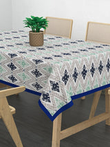 Canvas Cotton Table Cloth 60X90 Inches - 6 Seater Dining Table