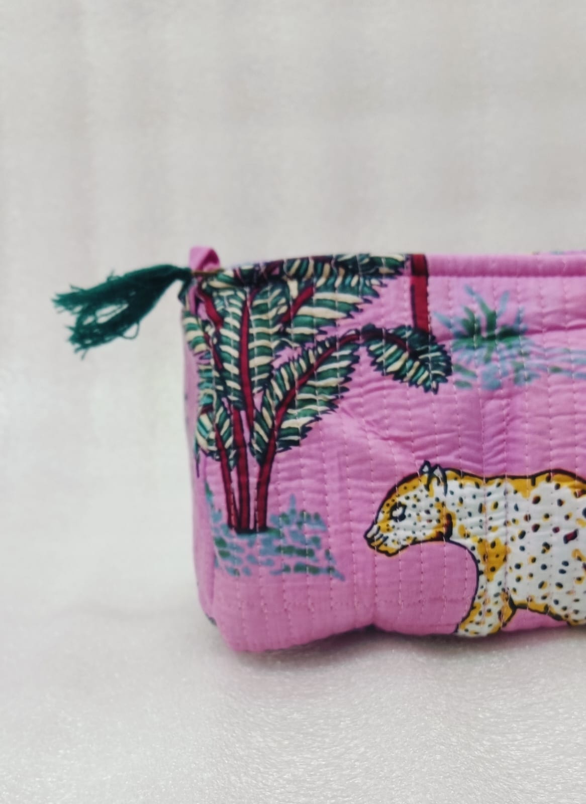 Set of 3 cosmetic bag/pouches with waterproof lining