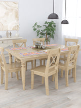 Handblock Printed Set of 6 Placemats
