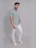 Men by House of Gulab Short Sleeves Cotton Shirt