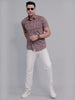 Men by House of Gulab Short Sleeves Cotton Shirt