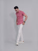 Men by House of Gulab Short Sleeves Cotton Shirt