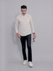 Men by House of Gulab Full Sleeves Cotton Kurta Collar Shirt
