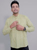 Men by House of Gulab Full Sleeves Cotton Kurta Collar Shirt