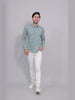Men by House of Gulab Full  Sleeves Cotton Shirt