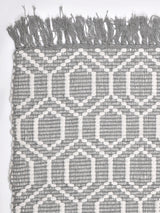 Self Pattern Cotton Rug - 44X25 Inches