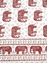 Floral Printed Bedding Set - 1 King Bedsheet, 1 Jaipuri Razai/Quilt, 2 Pillow Covers