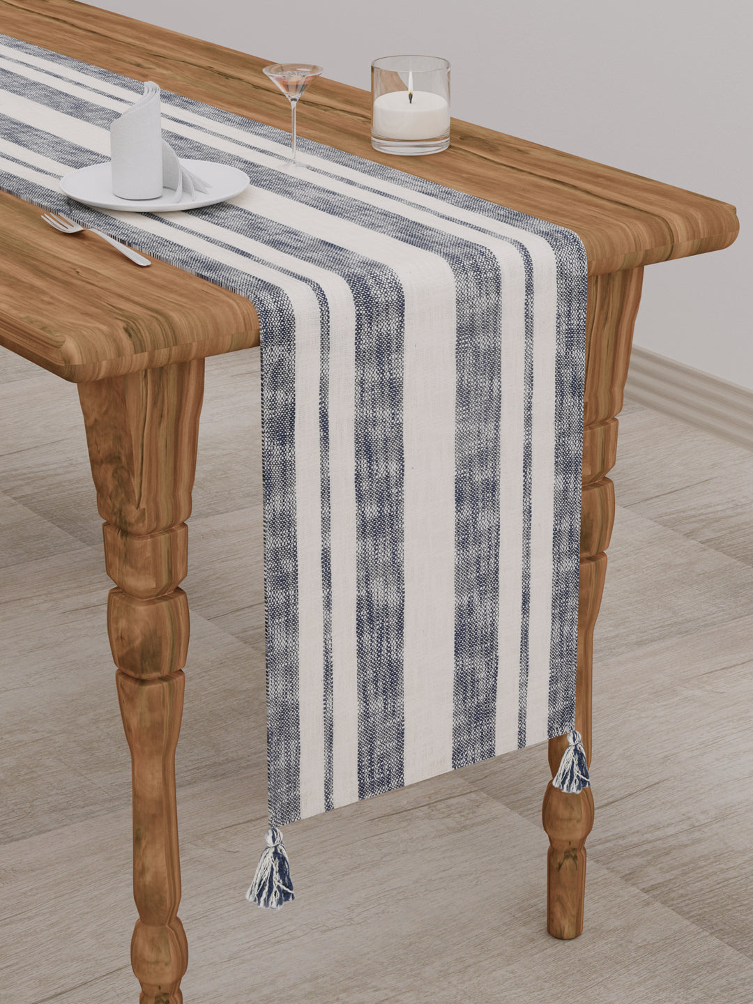 Slub Cotton Table Runner - 12X72 inch