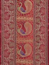 Gift Box with Banarasi Zari Table Runner, Set Of 6 Mats, 6 coaster