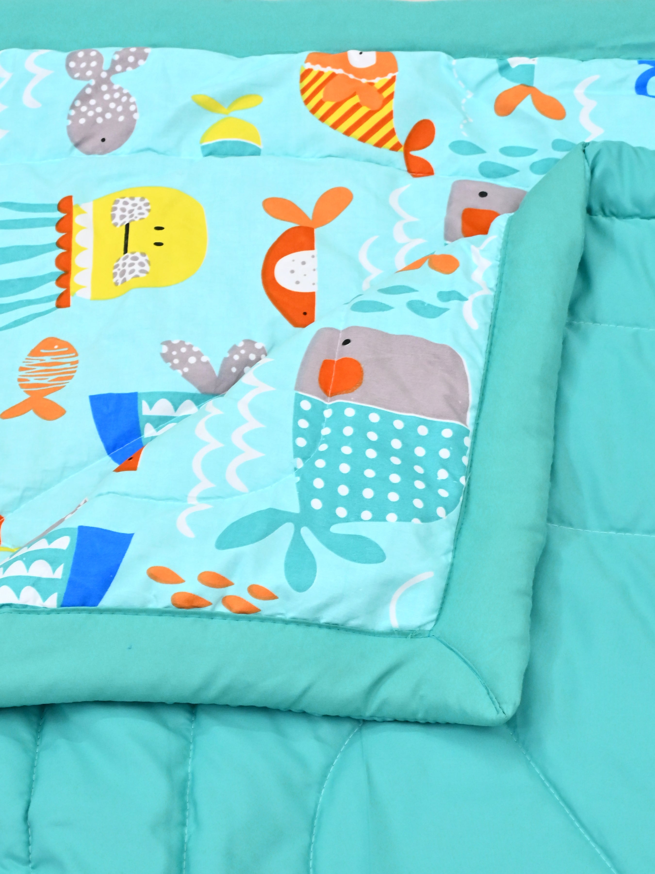 Kids Print Reversible Comforter - 60X90 Inches