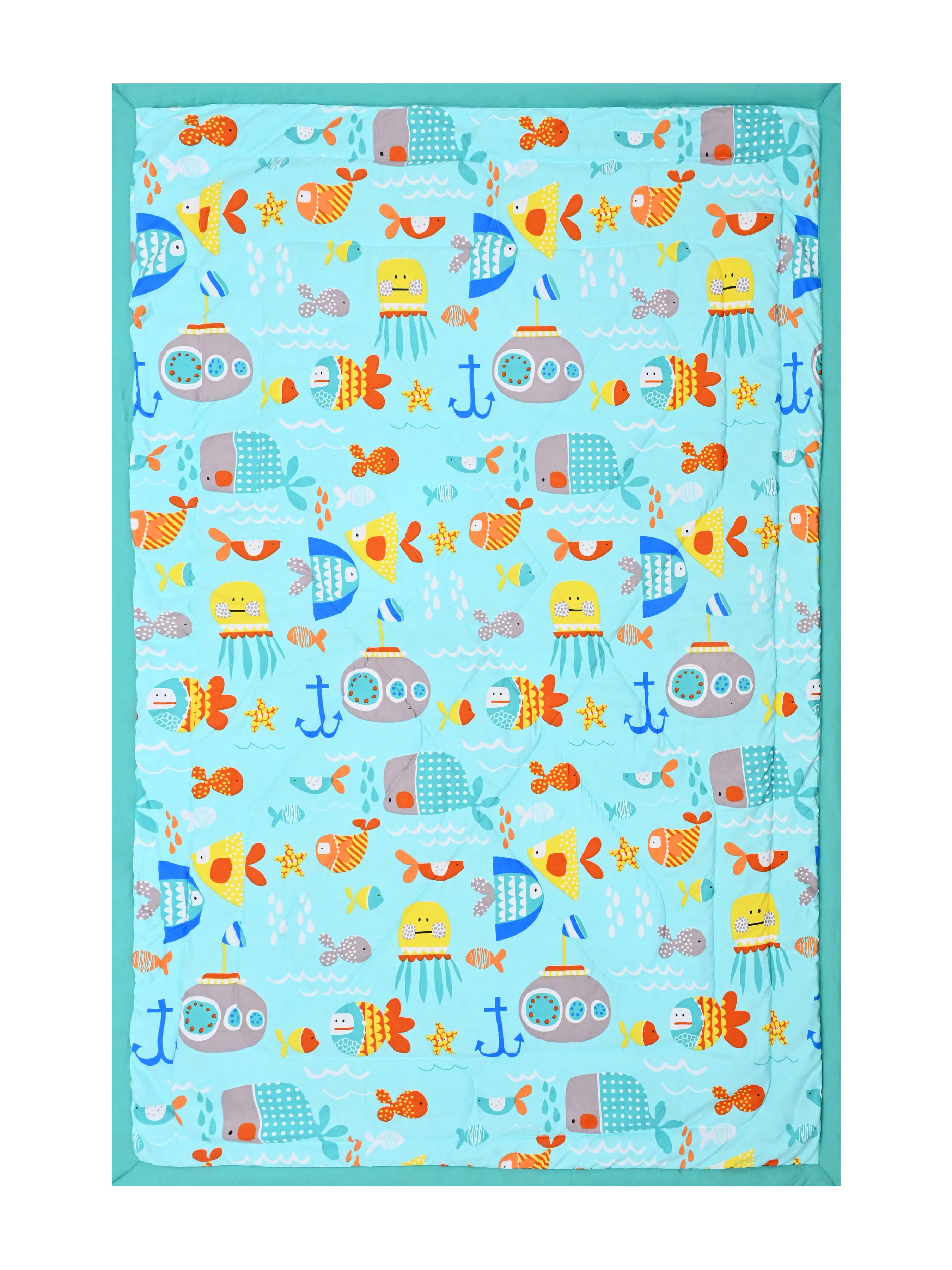 Kids Print Reversible Comforter - 60X90 Inches