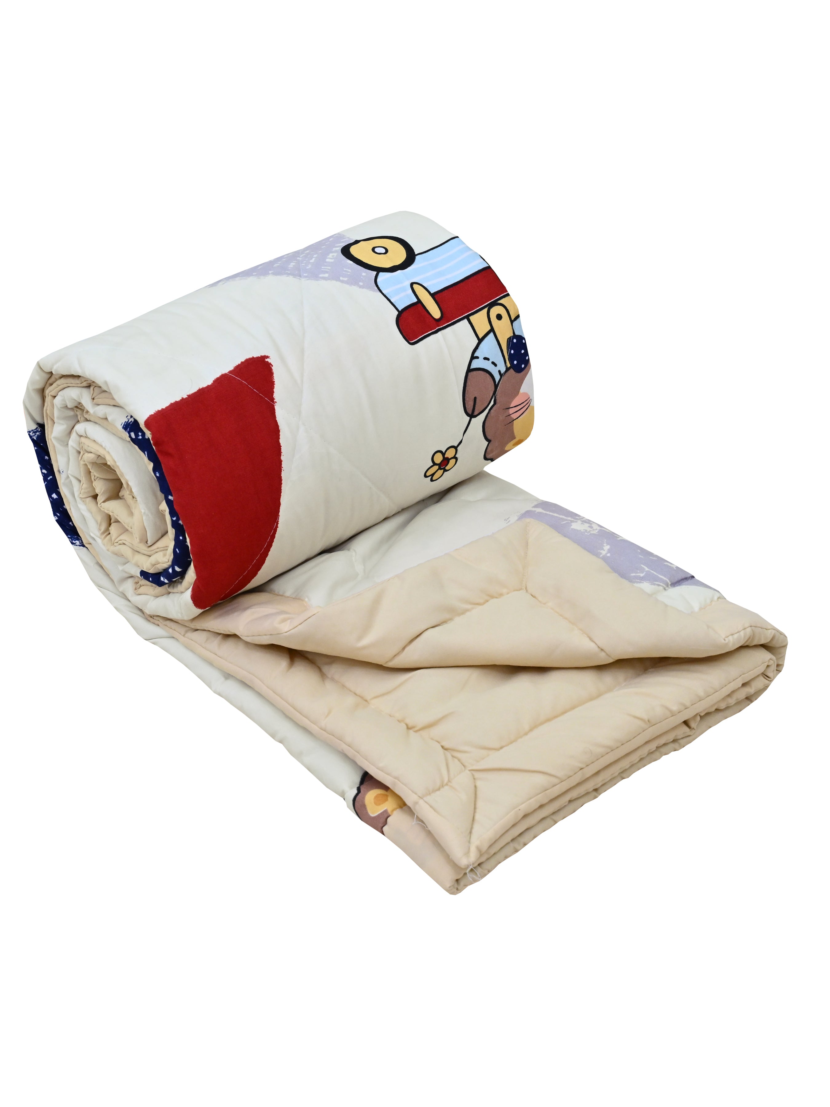 Kids Print Reversible Comforter - 60X90 Inches