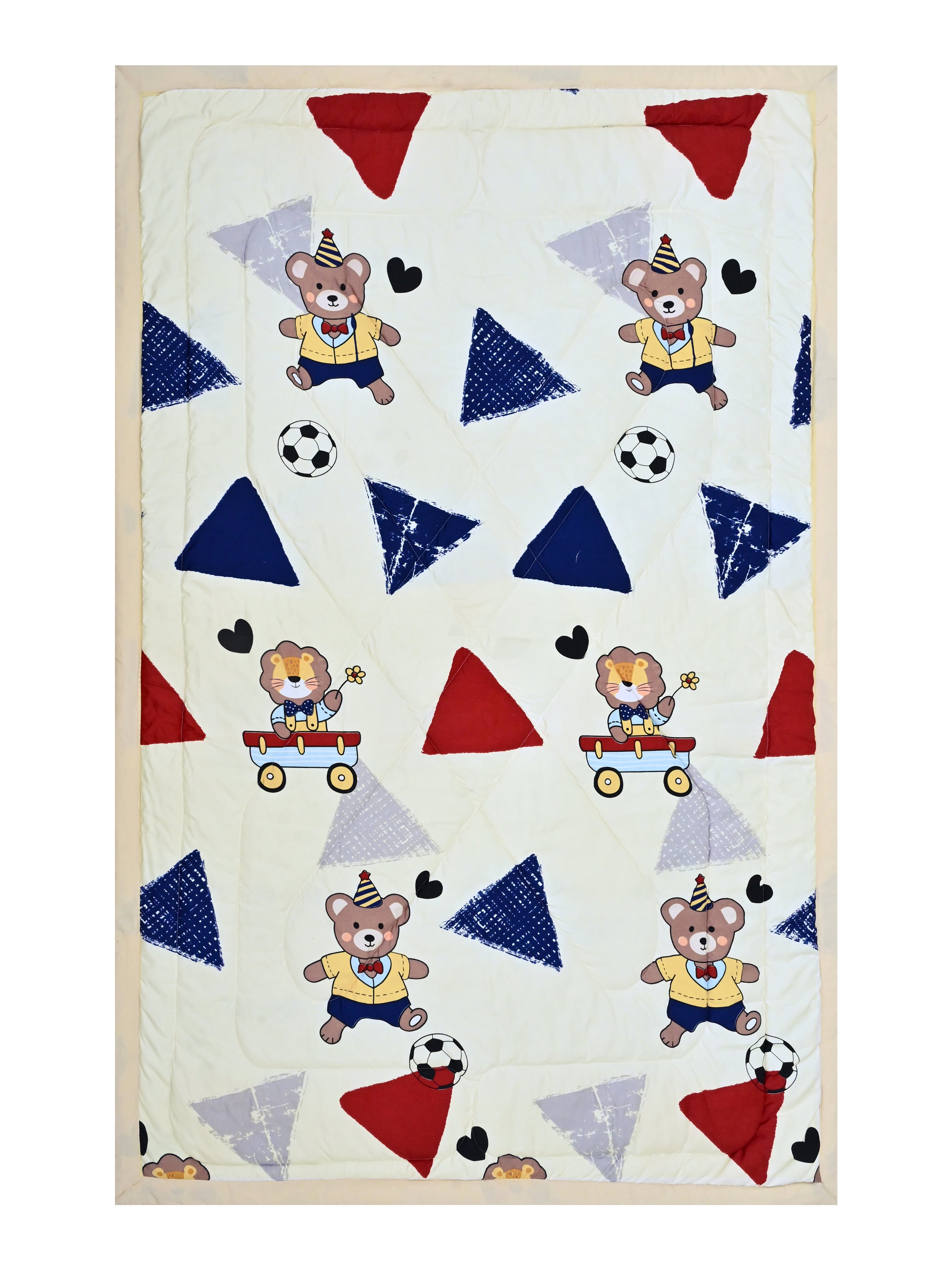 Kids Print Reversible Comforter - 60X90 Inches