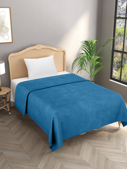 Premium Knitted Cotton Single Bed Cover / Dohar
